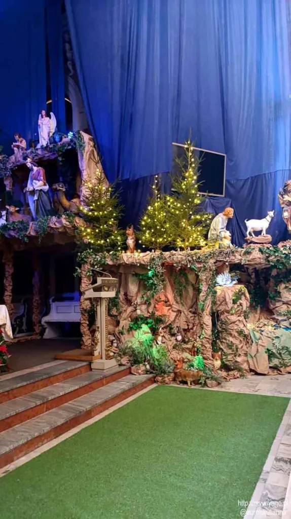 Szopka w kościele Franciszkanów w Poznaniu