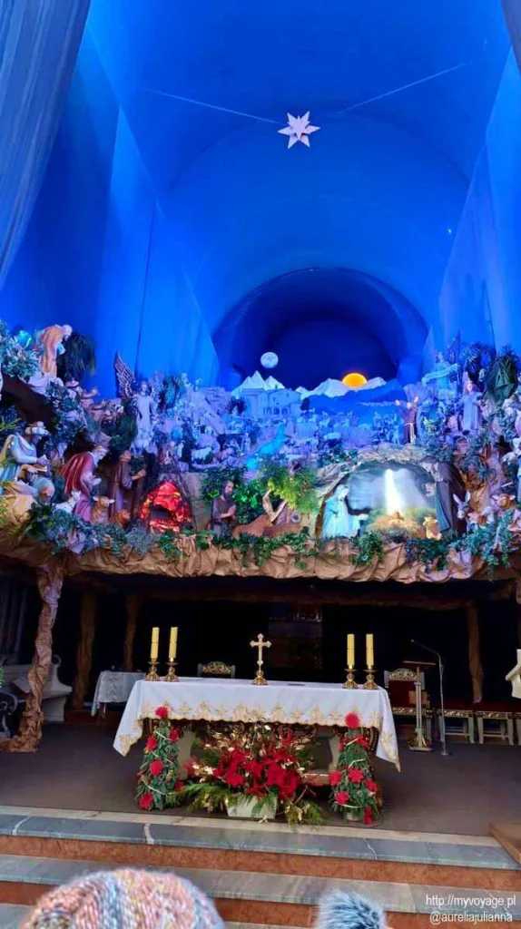 Szopka w kościele Franciszkanów w Poznaniu