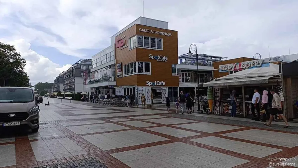 promenada odcinek w Świnoujściu