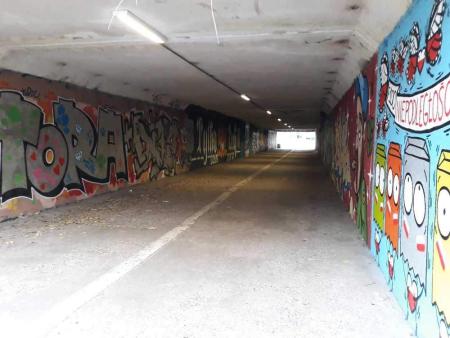 Tunel pod ulicą Świętego Wawrzyńca w Poznaniu