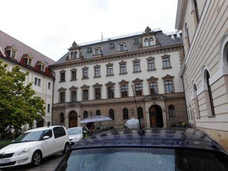 Wejście do pałac Thurn und Taxis