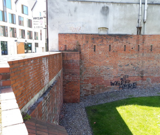 Dawne mury miejskie Poznań